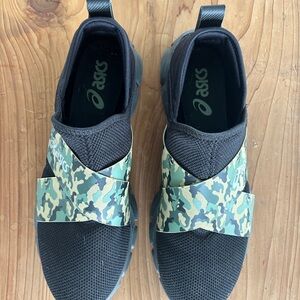 ASICS slip on camo sneaker